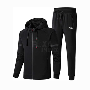 Survêtements de gym pour hommes 2024 avec logo personnalisé Collection de gros vierge Costumes de jogging vierges pour hommes Vêtements de sport durables en gros - Product Image 1