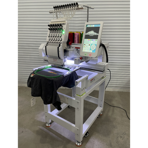 Meilleures ventes M/B : Machine à broder informatisée 400*600 mm, 1 tête, 12 aiguilles, mini machine à broder à tête unique - Product Image 2