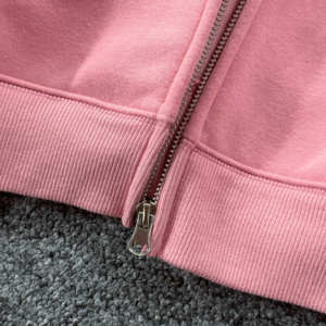 Sweat à capuche d'hiver à fermeture éclair épais avec mélange de coton épais, style streetwear décontracté, chaud et confortable - Product Image 5