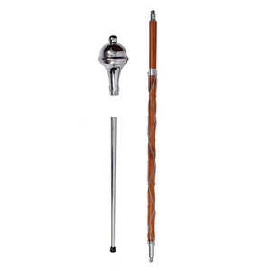 Nueva Llegada Mejor Diseño Plateado Tambor Mace Heads Stick/Último Diseño Fabricante Profesional Plateado Mace Heads - Product Image 2