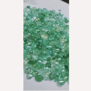 454 Piezas de Esmeralda Colombiana Natural de 8mm - 18mm, Cabujón Redondo Ovalado, 1208 Quilates, Lote Iroc Sales, Buena Calidad, Panna Cab Suelta, US$1208 - Product Image 1