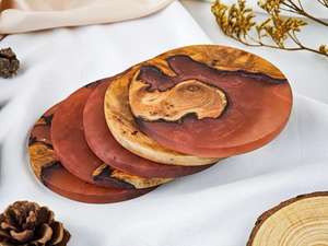 Sous-verre en bois rectangulaire de qualité supérieure à prix raisonnable utilisé dans la meilleure qualité de cuisine - Product Image 3