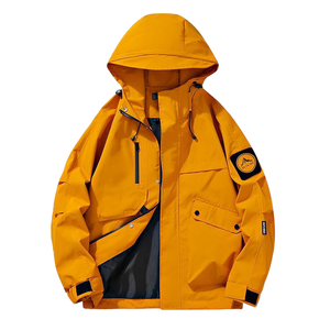 Veste simple personnalisée nouvelle collection printemps-automne pour homme et femme, coupe-vent - Product Image 1