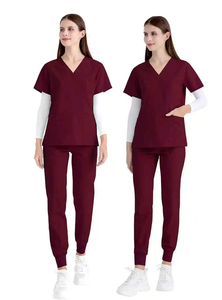 Customize Medical Nursing Jogger <b>Scrubs</b> Nursing Hospital Uniform Woman Top <b>Scrub</b> Suit <b>Scrubs</b> Uniforms Sets Fashionable - Product Image 5