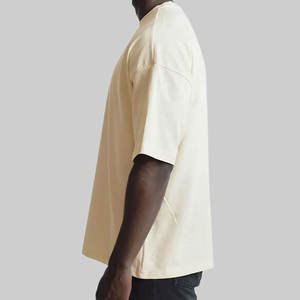 Camisetas para Hombre Más Vendidas a Bajo Precio, Color Negro, Hombros Caídos, Camisetas Transpirables, Ligeras, Antiencogimiento - Product Image 2