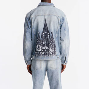 Pantalones Vaqueros de Moda Urbana, Último Modelo, 100% Algodón, Transpirables, Precio Bajo, al por Mayor, Mejor Precio, Logotipo Personalizado, Mezclilla para Hombre - Product Image 4