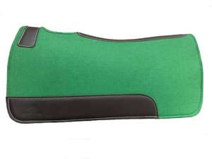 Almohadilla occidental para SILLÍN, el mejor Tejedor, cuero, lana, fieltro occidental contorneado, lana merina, almohadilla de caballo con tallado de cuero, fieltro de 32x32 - Product Image 6