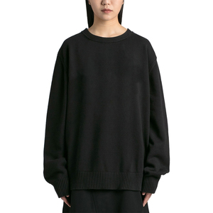 Personnalisé femmes coupe ample col rond sweats polyester Spandex sweats à capuche goutte épaule à manches longues sweats de haute qualité - Product Image 1