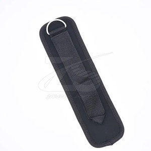 Nueva llegada de alta calidad respetuoso con el medio ambiente neopreno/algodón gimnasio Fitness pie correas diseño antideslizante para levantamiento de pesas soporte de tobillo - Product Image 6