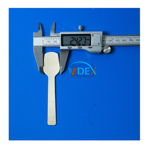 Cuillère en gros 105mm cuillère en bois 50 pièces/sac nourriture bon matériau cuillère jetable en bois vaisselle - Product Image 5