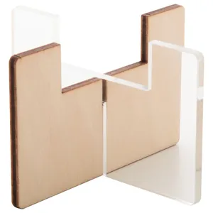 Candix Porte-bougies, lanternes et pots en bois durables avec un magnifique design en bouleau - Product Image 2