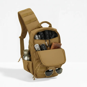 Sac Tactique Grande Capacité Orion avec Système Molle, Poignée Détachable, Fermeture Éclair Antivol pour Sports de Jour, Cyclisme, en Nylon Oxford Durable - Product Image 4