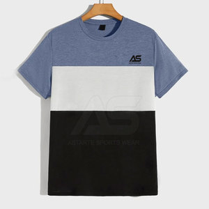Camisetas de Verano Lisas para Hombre, Manga Corta, Cuello Redondo, Hechas a Medida, Camisetas de Hombre de Alta Calidad - Product Image 1