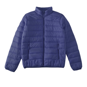 Urban Streetwear Down Puffer Jacket para hombre-Premium Polyester Shell Cremallera ajustable para estilos inspirados en Hip-Hop - Product Image 6