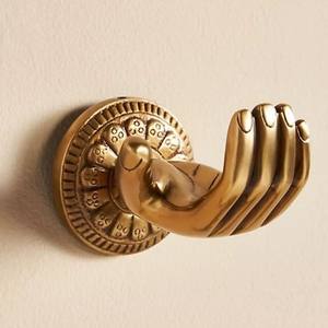 Toallero de Metal de alta calidad antiguo Vintage redondo Hotel baño usado toallero de pared - Product Image 4