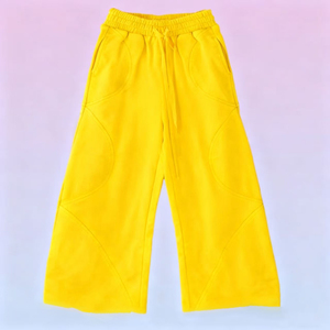 Pantalon Baggy Personnalisé de Haute Qualité, Coupe Large, Effet Usé, en Molleton Lourd pour Homme - Product Image 3