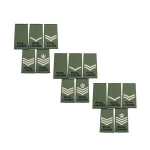 Lancers Rank Slides Meilleure quantité en vrac de couleur verte personnalisée Fabrique Rank Slides Vente au Pakistan - Product Image 1