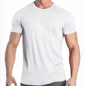 Camisetas de cuello redondo de manga corta de algodón pesado para hombre, ropa de verano transpirable, estilo de calle alta, gimnasio, Fitness, camiseta para hombre de 220g - Product Image 4