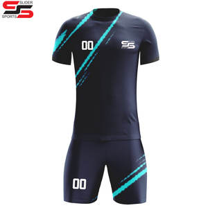 Maillots de football pour hommes, uniformes de combinaison d'entraînement de football, uniformes à manches courtes, service OEM - Product Image 3