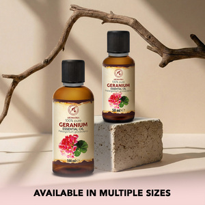 Huile Essentielle de Géranium Parfumé Aromatika 50ml 100% Pure Naturelle Feuilles Séchées Distillées à la Vapeur Aromathérapie Florale - Product Image 6