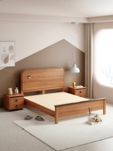 Cama de Madera Maciza Vintage, Juego de Dormitorio de Lujo - Product Image 4