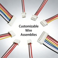 Kabel Rakitan Khusus Adaptor LED Strip 2 4 Pin JST XH 2.54 Plug Female Kabel Ujung Terbuka untuk Sepeda Motor