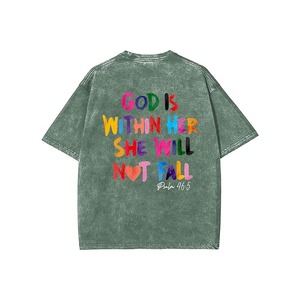เสื้อยืดผู้ชายทรงครอปไซส์ใหญ่พิเศษทรงบ็อกซี่ของผู้ชาย - Product Image 2