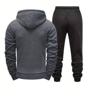 Chándales con capucha elegantes para hombres y mujeres, ropa informal, nuevo diseño 2025, sudaderas con capucha a precio de fábrica OEM - Product Image 2