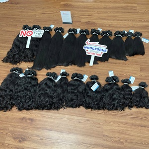 Qualité supérieure disponible en stock Extensions de cheveux humains vietnamiens Faisceaux de cheveux à double trame ondulés naturels - Product Image 5