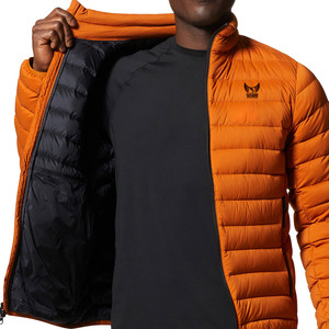 Chaqueta acolchada de poliéster con logotipo personalizado al por mayor, chaqueta acolchada de invierno impermeable para uso en exteriores para hombre - Product Image 5