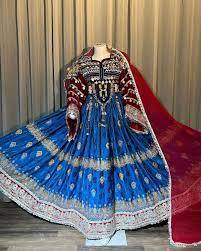 Nouvelles dernières robes afghanes traditionnelles faites à la main au tarif de gros avec la meilleure qualité, meilleure pour le mariage et la fête - Product Image 5