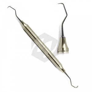 Curetas Gracey pulidas con mango hueco, acero inoxidable, 7 Uds., curetas Gracey, instrumentos médicos quirúrgicos de ortodoncia - Product Image 6