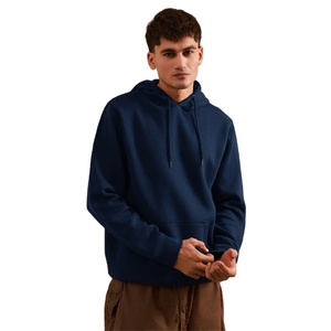 Men's Vintage Pullover Hoodie 100% Cotton <b>Thick</b> French Terry High Quality Heavy Weight Embroidered Slim Fit Streetwear Spring - Product Image 1