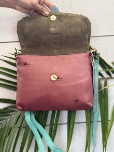 Bolso de mano de alta calidad para mujer, bolso multicolor de cuero reciclado para mujer, elegante bolso de hombro con estampado de animales para uso femenino - Product Image 4