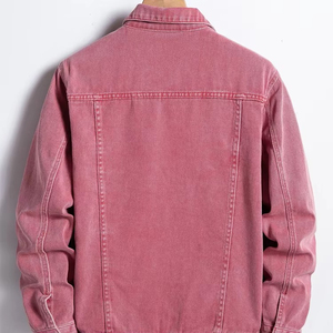 Nouveau style de veste en jean tendance pour hommes offre spéciale prix de gros vestes en jean pour hommes veste en jean à prix abordable - Product Image 4