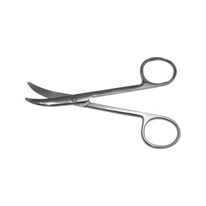 <b>Curved</b> <b>Scissors</b> <b>Scissors</b> 9.5cm Stainless Steel Medical Surgical Straight/ <b>Curved</b> Medical <b>Scissor</b> For Online Sale - Product Image 4