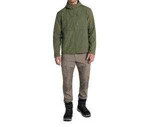 Wholesale Custom Design Winter Work <b>Jacket</b> Windproof <b>Waterproof</b> with Mesh Lining Zipper Soft Shell Outdoor Clothing - Product Image 4