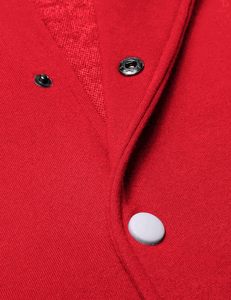 Veste de baseball varsity en laine et fourrure de mouton de haute qualité, sur mesure, pour homme, taille plus, hiver - Product Image 6