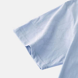 Camisetas de algodón 100% de color personalizado al mejor precio, camisetas ligeras y de último diseño de tela de punto, camisetas teñidas lisas - Product Image 4