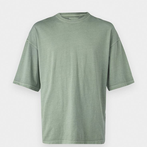 เสื้อยืดโอเวอร์ไซส์ผ้าฝ้าย100% สำหรับผู้ชายพิมพ์ลายแบบกำหนดเอง - Product Image 1