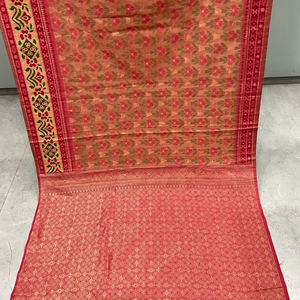 Sari Tradicional de Fiesta para Mujer Diamond Doria de Viscosa - Product Image 1