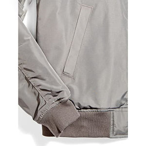 Blouson aviateur en toile léger et décontracté pour hommes, coupe-vent imperméable avec col montant, veste de créateur grande taille pour les golfeurs - Product Image 6