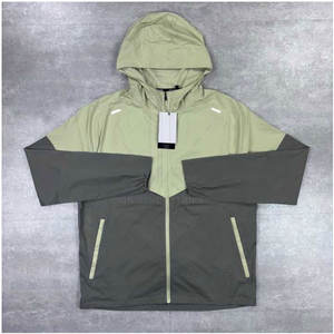 Windbreaker <b>Short</b> Set For Men Great For Athleisure Style <b>Travel</b> Sport Or Lounge Wear - Product Image 2