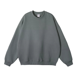 Wholesale Custom Premium Fleece Winter Solid 100% Cotton Printed Graphic Embroidered Logo Quick Dry <b>Pullover</b> <b>Men</b> Sweatshirt - Product Image 1