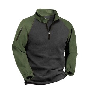 Veste coupe-vent tactique pour hommes manteau imperméable pour les sports d'extérieur col montant fermeture éclair tailles européennes vêtements d'extérieur en Cordura S-5XL fins - Product Image 2