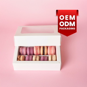 Caja para Donuts Personalizada, Rectangular, de Cartón, con Ranuras, Impresión a Cuatro Colores, Empaque para Alimentos, OEM, ODM - Product Image 4