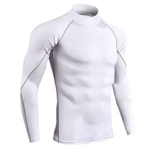 Rashguard personnalisé à manches longues pour homme, haute qualité, compression, logo imprimé pour MMA, tissu Spandex/Polyester 180g, impression numérique - Product Image 4