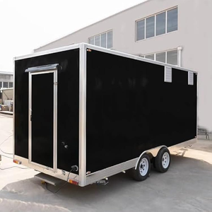 รถขายอาหารรถลากอาหารเคลื่อนที่พร้อมอุปกรณ์ระดับมืออาชีพรถพ่วงเชิงพาณิชย์สำหรับสตรีทฟู้ด - Product Image 6