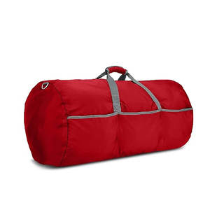 Fait sur mesure grande capacité Fitness voyage sac de sport robuste imperméable Polyester sac de sport fermeture éclair grande taille sport sac polochon - Product Image 4