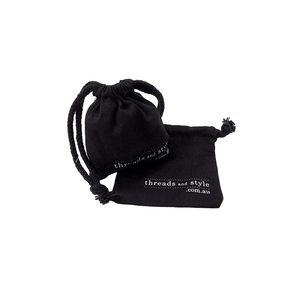 Sacs fourre-tout à cordon de serrage meilleure qualité 100% coton pur, sacs-cadeaux pour fonctions de mariage à vendre au meilleur prix - Product Image 3